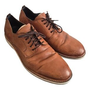 Cole Haan Grand OS Men's Brown Leather Oxford Shoes Business CasualSize 11M